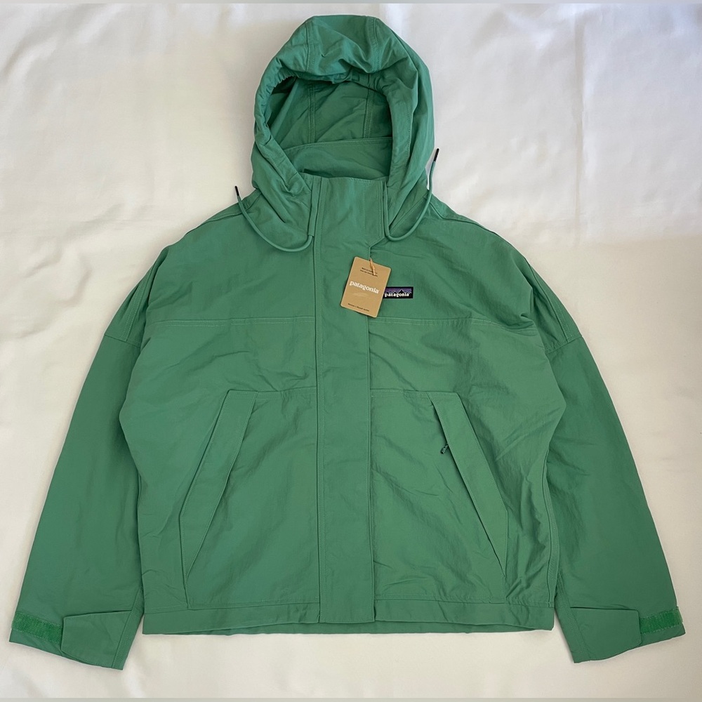 Patagonia Women's Skysail Jacket Size L Heartleaf Green SP25 Relaxed fit - Picture 6 of 15